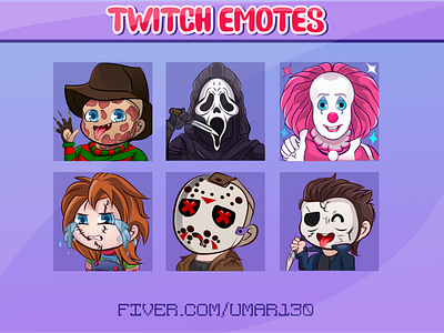 Dead By Daylight Twitch Emotes By Graphics For Streamer On Dribbble