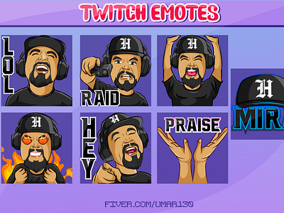 Cap man  twitch emotes