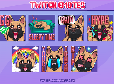 American Pit bull Dog twitch emotes badges cartoon emotes chibi twitch emotes emotes kawaii twitch emotes streamer streamers twitch emotes twitch sub badges twitchtv