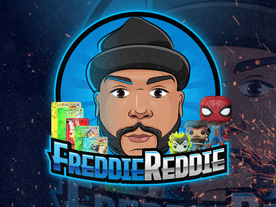 Avatar mascot FreddieReddie logo designs avatar logo cartoon emotes design esports logo fiverr gaming logo illustration logo design logo designer logodesign twitch logo upwork youtube logo