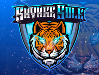 Savage Sole Tiger esports logo design esportslogo fantasy tiger gaminglogo illustration lion logo logo mascotlogo sports logo streamer tiger logo twitch twitch logo twitch.tv vector wildlife