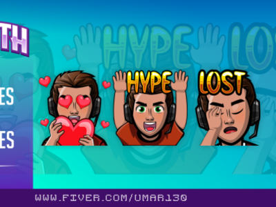 own 3d twitch emotes