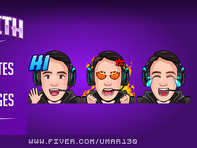 gamer boy twitch emotes