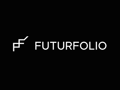 Meet Futurfolio branding design illustration logo minimal typography vector