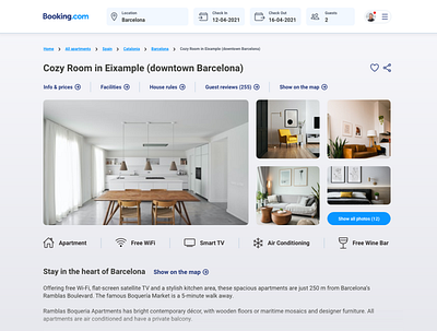 Booking.com redesign apartments reservation booking app browsing hotel app hotel booking reservation app travel app