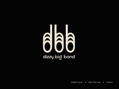 DIZZY BIG BAND branding design graphic graphicdesign logo logodesign logotype music music art spb typography vector