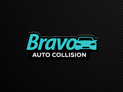 Bravo Collision Logo