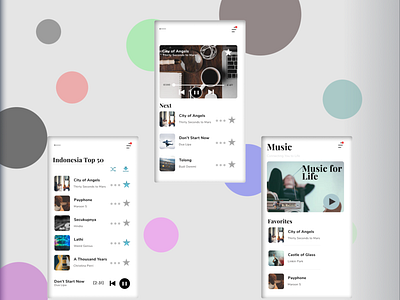 Playlist UI android app design playlists uidesign uxdesign