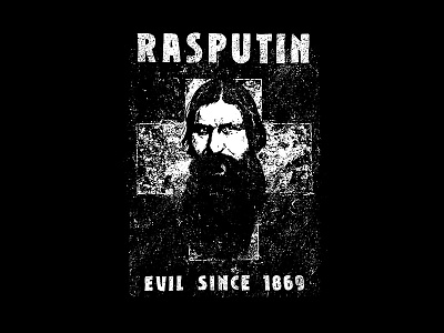 Handmade Rasputin Poster