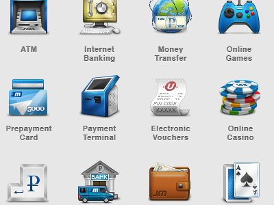 64px Icons for Jetmoney.ru 64px bank casino game icon money payment pixel poker ruble russia wallet