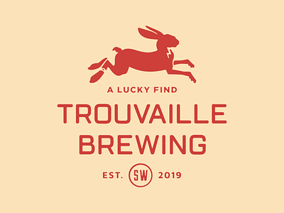 Trouvaille Brewing animal beer branding brewing craft beer icon illustration logo