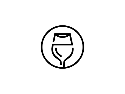 Drinks beer geometry icon illustration line spirits wine