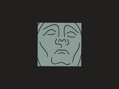 Face emotion face illustration line portrait