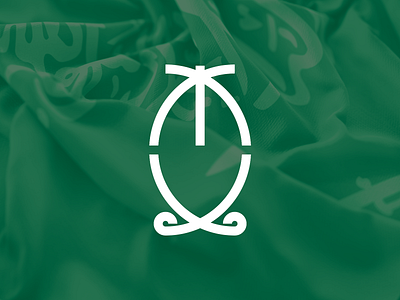 The Country | الـــــوطـــــن arabic design logo vector