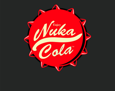 Nuka Cola adobe ilustrator adobe photoshop artwork branding coca cola corel draw design digitalart drawing nucacola vector