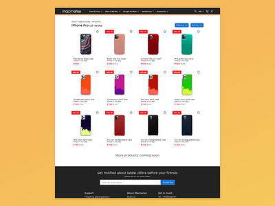 E-commerce web redesign Part 2