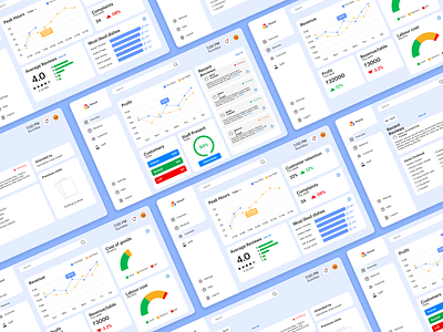 Dashboard for restaurants managers