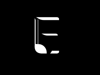 Letter E logo