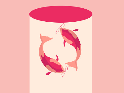 abducted fish design digital digital art digital illustration digital painting digitalart digitalartist digitalartists digitalarts digitalartwork drawing dribbble flat girl character girl illustration graphicdesign illustration illustrator minimal vector