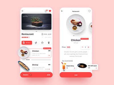 Mobile app for restaurants