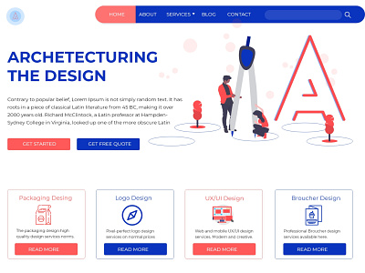 Design Architecture UI Design graphic design landing page design ux ui design ux ui designer ux ui mockup website design