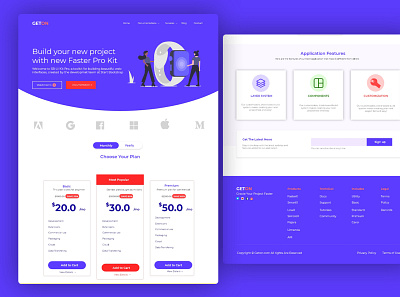 Modern Clean Website UX/UI design app design graphic design landing page ui ux design uidesign uxui webdesign website design