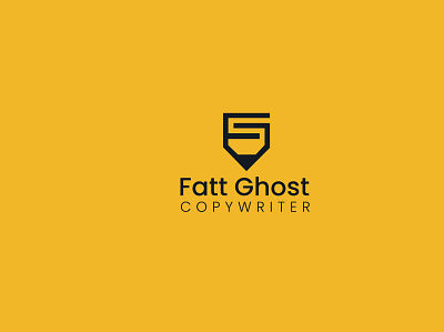 Fatt Ghost Logo adobe illustrator adobe photoshop branding design flat graphic graphic design logo logo design minimal unique logo