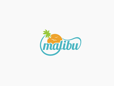 Malibu Logo Design