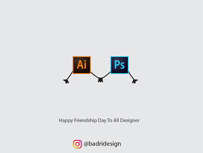 Happy Friendship Day 2020 advertising branding design graphicdesign illustration logo marketing minimal photoshop vector