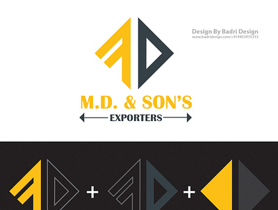 MD Logo Design advertising branding design designer graphicdesign illustration logodesign logomark logomarks logopassion logotypes