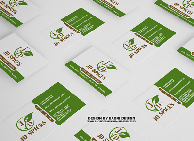 JD Spices Business Card Design advertising branding business card businesscard design graphic graphicdesign illustration marketing minimal visual art visual design