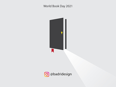 World Book Day 2021 book book day book lover branding creative design designer graphicdesign illustration marketing minimal minimal design reader