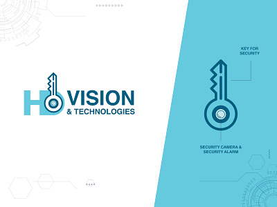 HD Vision branding graphic design logo