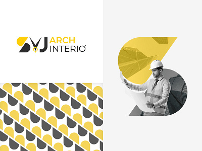 SVJ Archinterio branding design graphic design logo logodesign vector