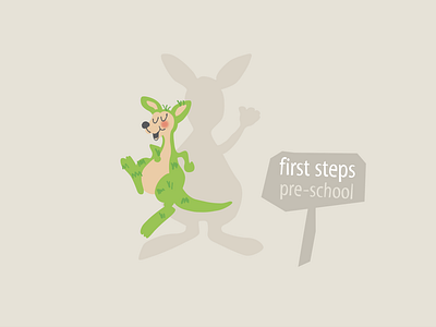 Logo proposal for FIRST STEPS pre-school