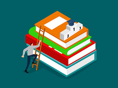 Flat Illustration Education Concept