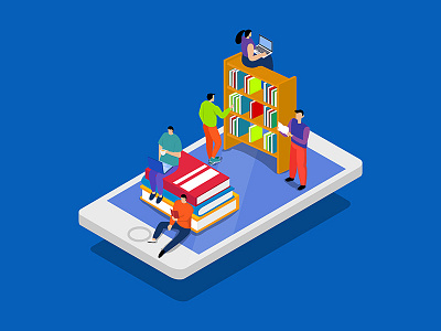 Flat Illustration Education Concept