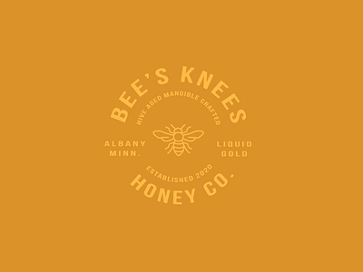 Bee's Knees Branding branding design