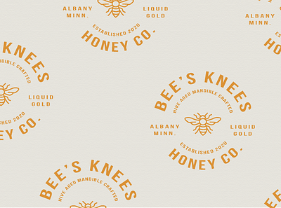 Bee's Knees Branding branding design