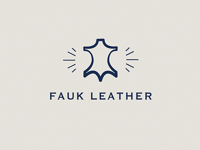 Fauk Leather Rebrand branding logodesign