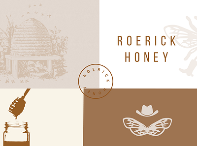 Roerick Honey branding design