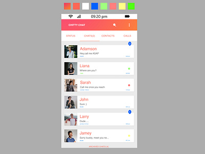 DIRECT MESSAGING Ui - 013