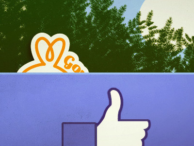 Gowalla Goes Bye Bye alan defibaugh facebook gowalla menlo postcard