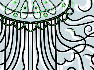 Jellyfish pattern alan defibaugh jellyfish vector