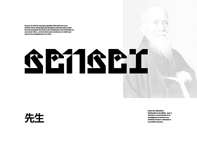 Sensei Custom Logotype.