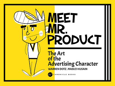 Meet Mr Product book comics hommage illustration typography