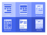 User centered design process scheme by Clément Sinz on Dribbble