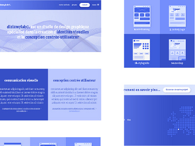 Homepage after Wireframe