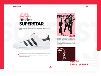 Superstar layout rebound webdesign