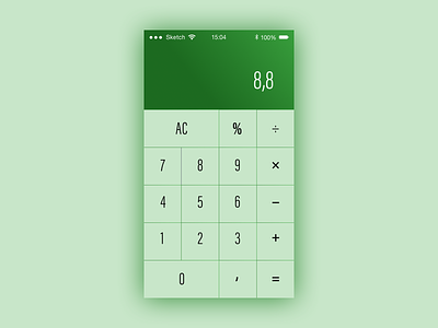 Daily Ui 04 Calculator dailyui user interface user interface design